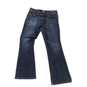 Eddie Bauer midrise dark wash bootcut jeans size 10 90,s